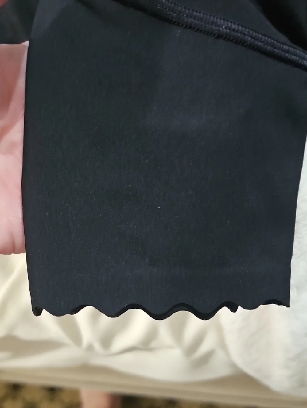 lululemon athletica Black‎ High-Rise Align Scalloped Hem Leggings